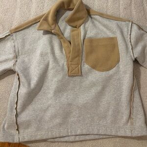 Free People oversized sweatshirt